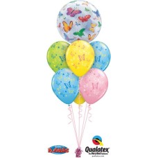 Bukiet 556 Bright Butterfly Magic Qualatex #15607 14518-6